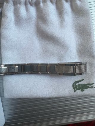Pulsera Lacoste hombre