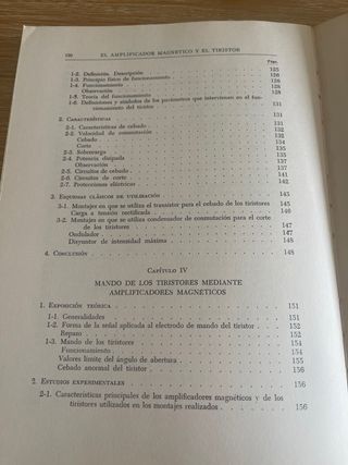 El amplificador magnético y el tiristor : funda...