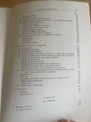 El amplificador magnético y el tiristor : funda...