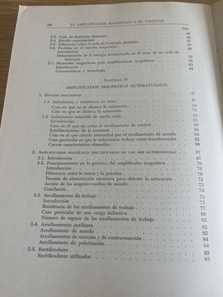 El amplificador magnético y el tiristor : funda...