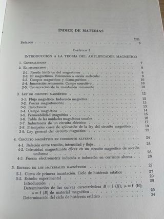 El amplificador magnético y el tiristor : funda...