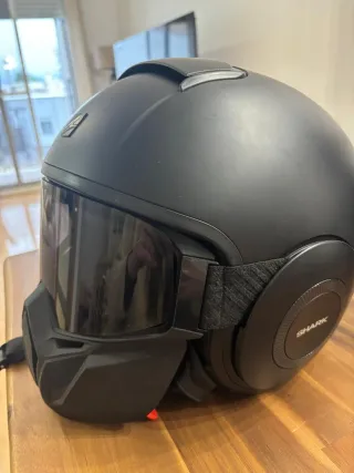 Casco Moto Shark Negro