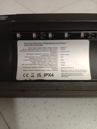 Patinete Eléctrico ZRINO-00