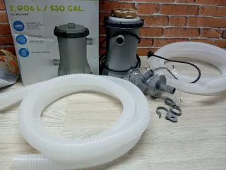 Depuradora Bestway Filtro Cartucho Gris