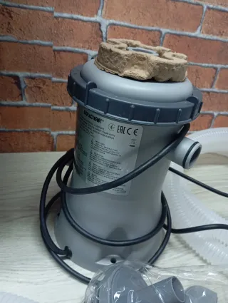 Depuradora Bestway Filtro Cartucho Gris