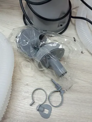 Depuradora Bestway Filtro Cartucho Gris