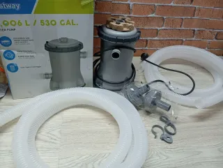 Depuradora Bestway Filtro Cartucho Gris