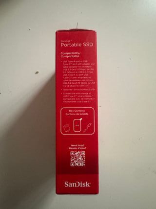 Disco SanDisk SSD Portátil 1TB