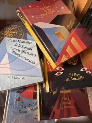 Literatura fantástica y de terror (5 tomos)