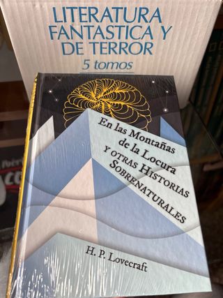 Literatura fantástica y de terror (5 tomos)