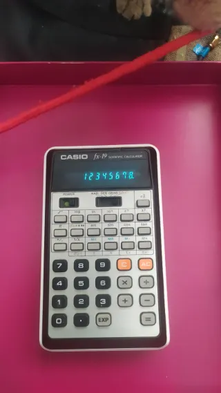 CALCULADORA CIENTÍFICA CASIO FX-19 DE 1976