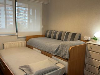 Cama nido madera y blanco