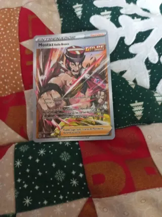 Carta Pokémon Mostaz Estilo Brusco Entrenador