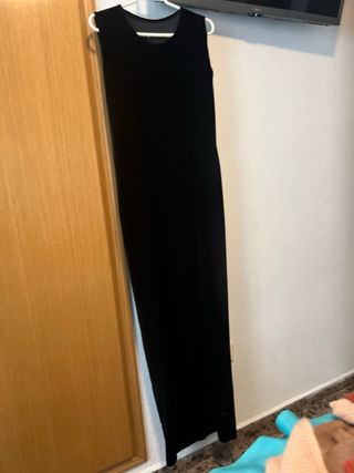 Vestido de terciopelo elástico