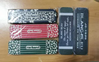 Pack 5 Estuches metálicos Cacharel