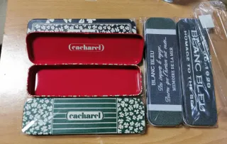 Pack 5 Estuches metálicos Cacharel