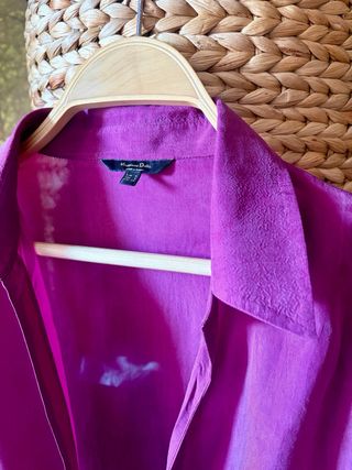 Conjunto cupro Massimo Dutti