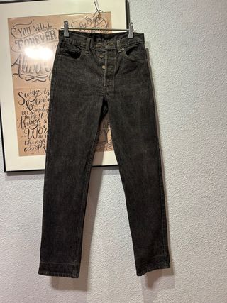 Pantalón vaquero negro Levi's 501