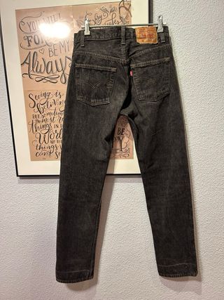 Pantalón vaquero negro Levi's 501