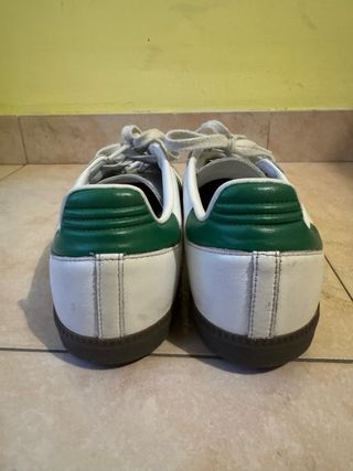 Adidas Samba bianche e verdi