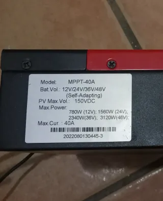 Controlador Carga Solar