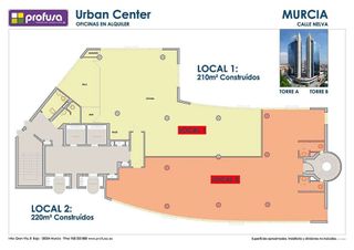 Oficina en alquiler en Puente Tocinos en Murcia