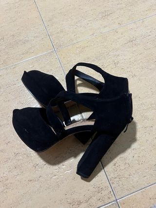Tacones Marypaz Negros Talla 37