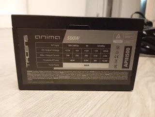 Fuente Alimentación TACENS 500W APIII500