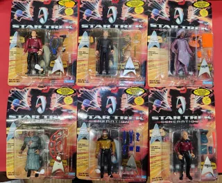 Lote Figuras Star Trek Generations Playmates