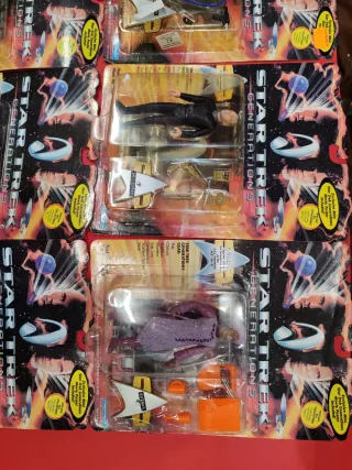 Lote Figuras Star Trek Generations Playmates