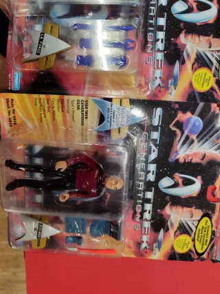 Lote Figuras Star Trek Generations Playmates