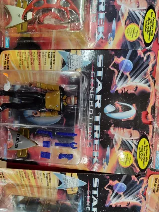 Lote Figuras Star Trek Generations Playmates