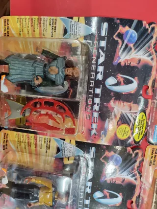 Lote Figuras Star Trek Generations Playmates