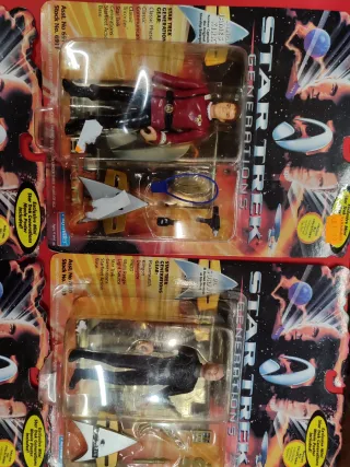 Lote Figuras Star Trek Generations Playmates