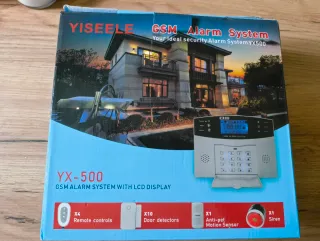 Alarma Yiseele YX-500 GSM con LCD