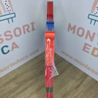 Puzzle 3D Excavadora Madera Números y Letras