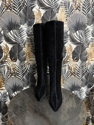 Stivali alti neri 39