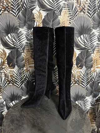 Stivali alti neri 39