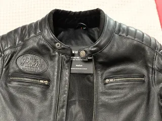 Chaqueta de cuero John Doe Negra