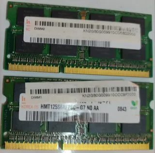 2x Hynix 2GB DDR3 SODIMM RAM