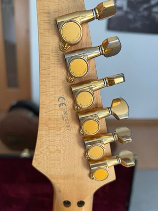 Ibanez JEM7V-WH 1998 FujiGen. Guitarra ibanez jem