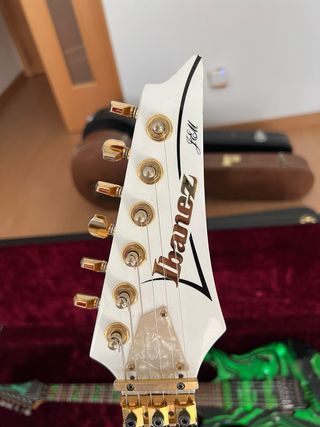Ibanez JEM7V-WH 1998 FujiGen. Guitarra ibanez jem