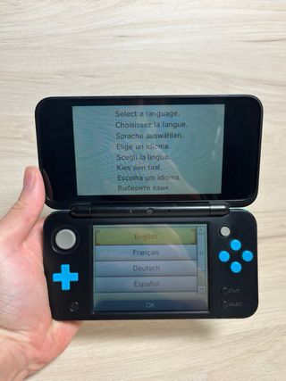 New Nintendo 2DS XL Negra/Azul