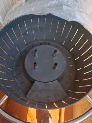 Barbacoa Lotus Grill XXL Negra/Plateada