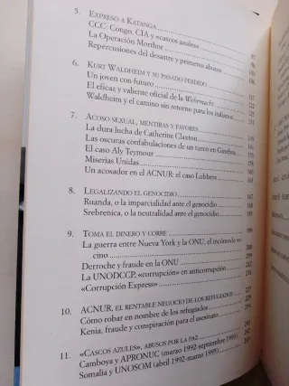 ONU. Historia de la corrupción