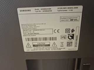 TV Samsung 55 UHD 4K Serie 6 MU6105