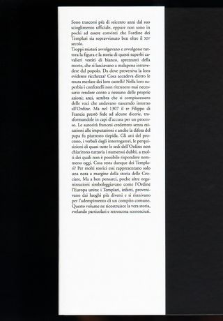 IL MISTERO DEI TEMPLARI Ordine di monaci guerrieri