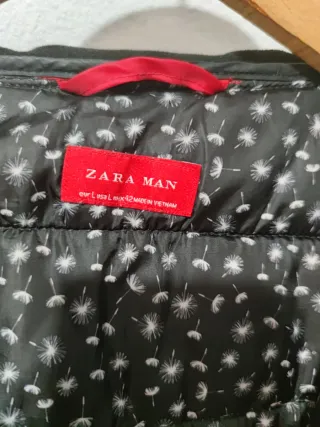 Chaleco Zara Man Negro