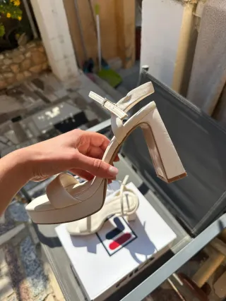 Sandalias Stradivarius Talla 37 Beige