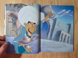 Clásico cuento Disney. "Aladdín". GAVIOTA.